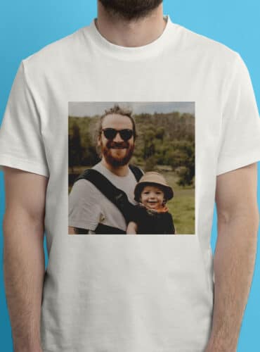T-shirt personnalisable avec votre photo
