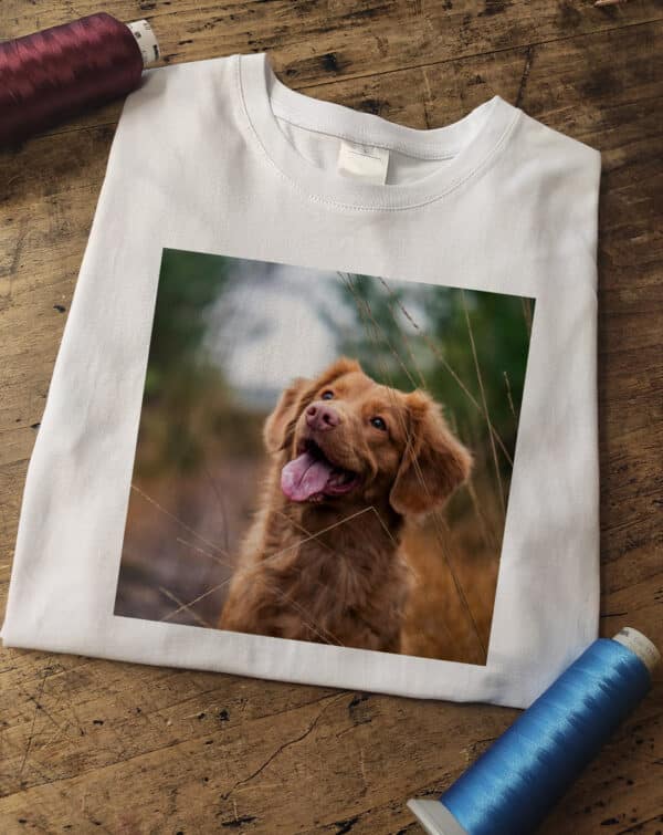 T-shirt personnalisé avec photo de votre animal