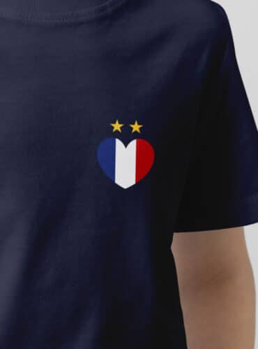 Tshirt Enfant coeur France